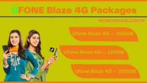 Ufone Blaze 4G Packages